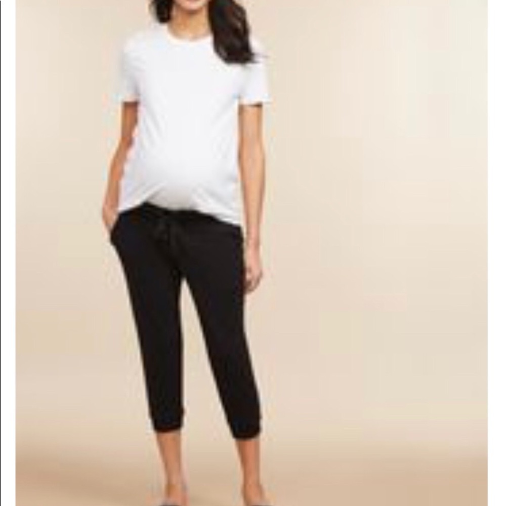 Under Belly French Terry Maternity Jogger Pant